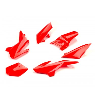 Kit plastique YCF 50 - Rouge