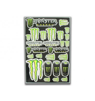 Planche stickers - MONSTER ENERGY