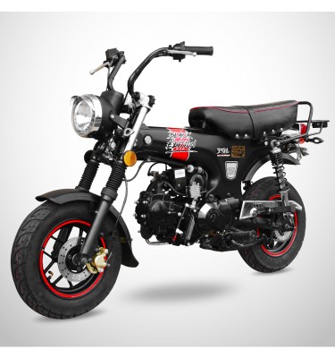 Moto DAX 125 - SKYTEAM - Black Edition - Noir Mat