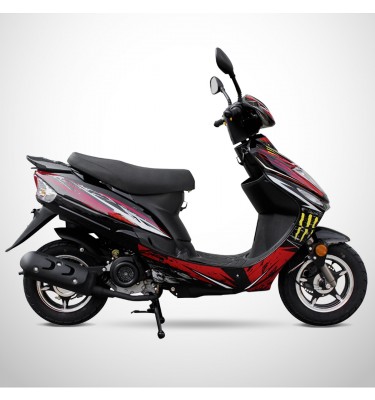 Scooter 50cc SPIRO 50 - Edition 2024 - JIAJUE - Rouge