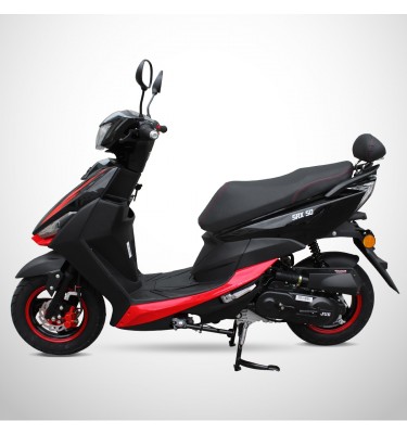 Scooter 50cc SRX 50 - 4 Temps - Edition 2023 - JIAJUE - Noir / Rouge