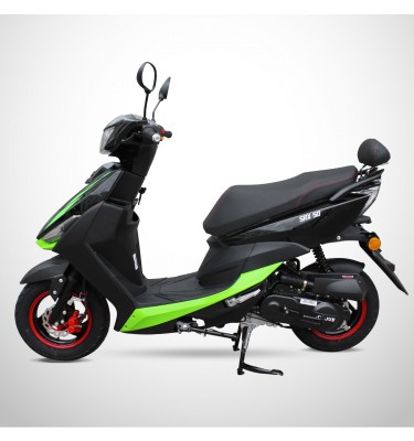 Scooter 50cc SRX 50 - Edition 2024 - JIAJUE - Noir / Vert