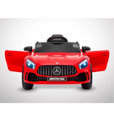 Voiture électrique enfant KINGTOYS - Mercedes GT-R AMG 40W - Rouge