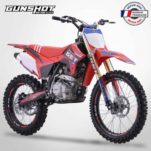 Moto cross GUNSHOT 300 MX-2 - Rouge - 2024