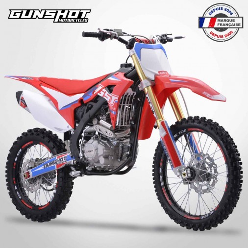 Moto cross GUNSHOT 250 MX-3 - Rouge - 2024