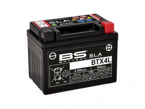 Batterie SLA BTX4L / YTX4L-BS - BS BATTERY