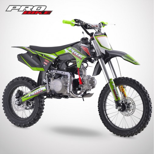 Dirt Bike PROBIKE 125-S - 17/14 - Vert - 2021