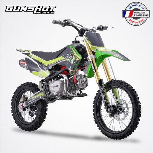 Dirt Bike GUNSHOT 150 FX - 17/14 - Vert - 2024