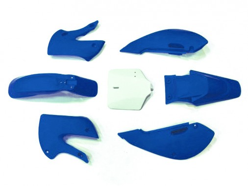 Kit plastique - Type KLX110 - Bleu