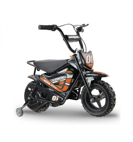 Moto électrique enfant KEROX E-FAT KIDS 250W - Orange