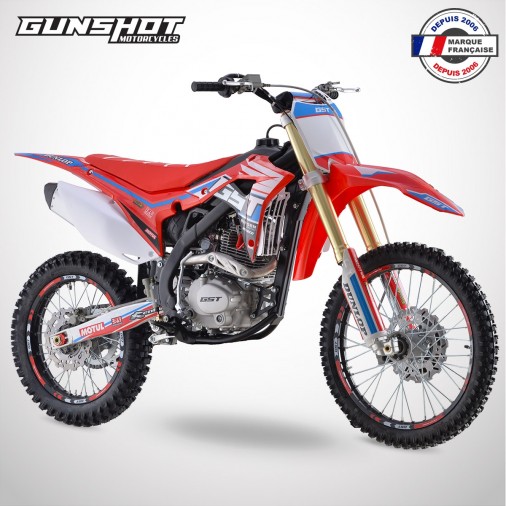 Moto cross GUNSHOT 250 MX-3 - Rouge - 2022