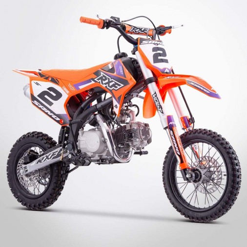 Dirt Bike APOLLO RXF OPEN 125 - Édition 2024 - Orange