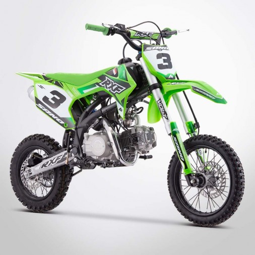 Dirt Bike APOLLO RXF OPEN 125 - Édition 2024 - Vert