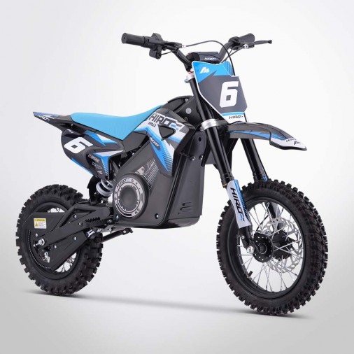 Dirt bike enfant électrique APOLLO HIRO ROCKET 1000W - Édition 2024 - Bleu