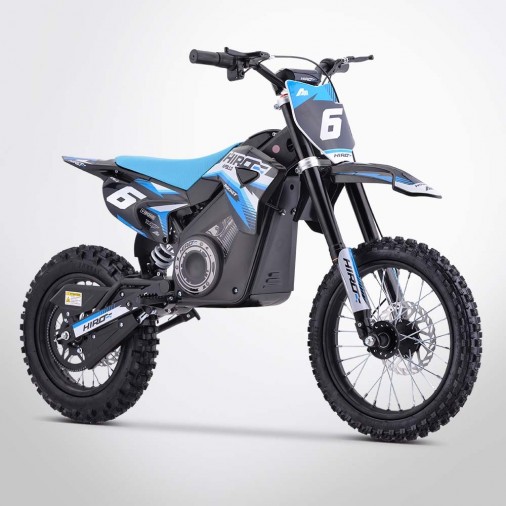 Dirt bike enfant électrique APOLLO HIRO ROCKET 1300W - Édition 2024 - Bleu