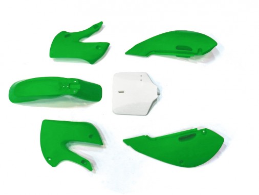 Kit plastique - Type KLX110 - Vert