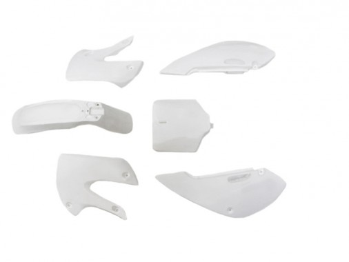 Kit plastique - Type KLX110 - Blanc
