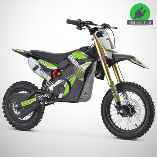 Moto enfant électrique ORION 1000W - Édition 2021 - Vert