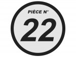 N°22 - Butée de frein arrière