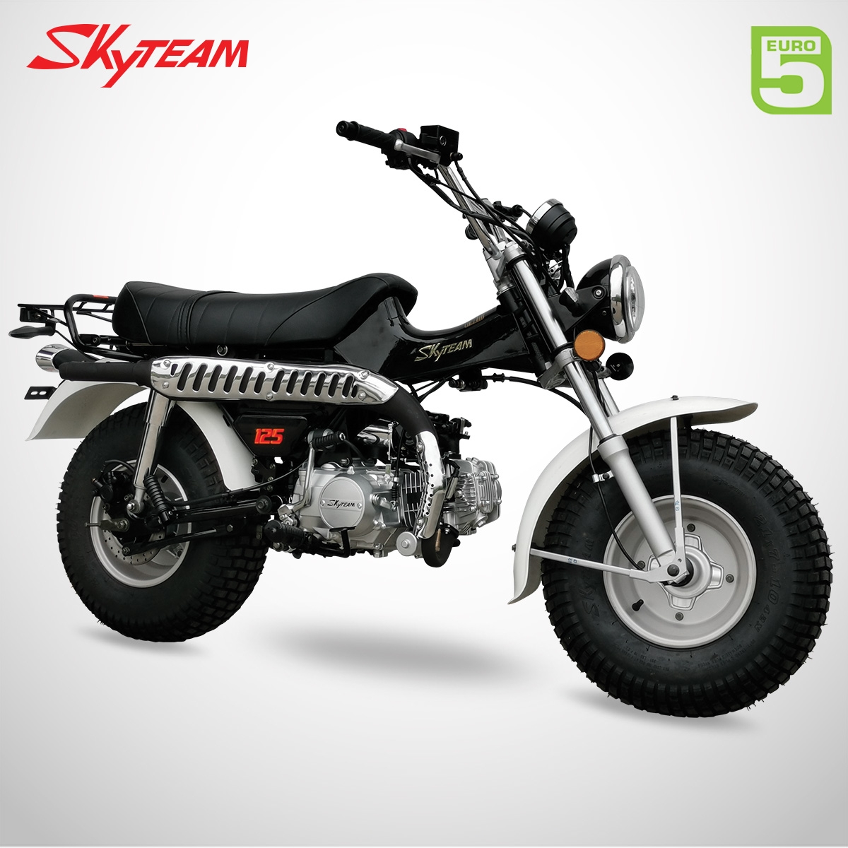Moto T-Rex 125 SKYTEAM Noir Moto T-Rex SKYTEAM 125cc